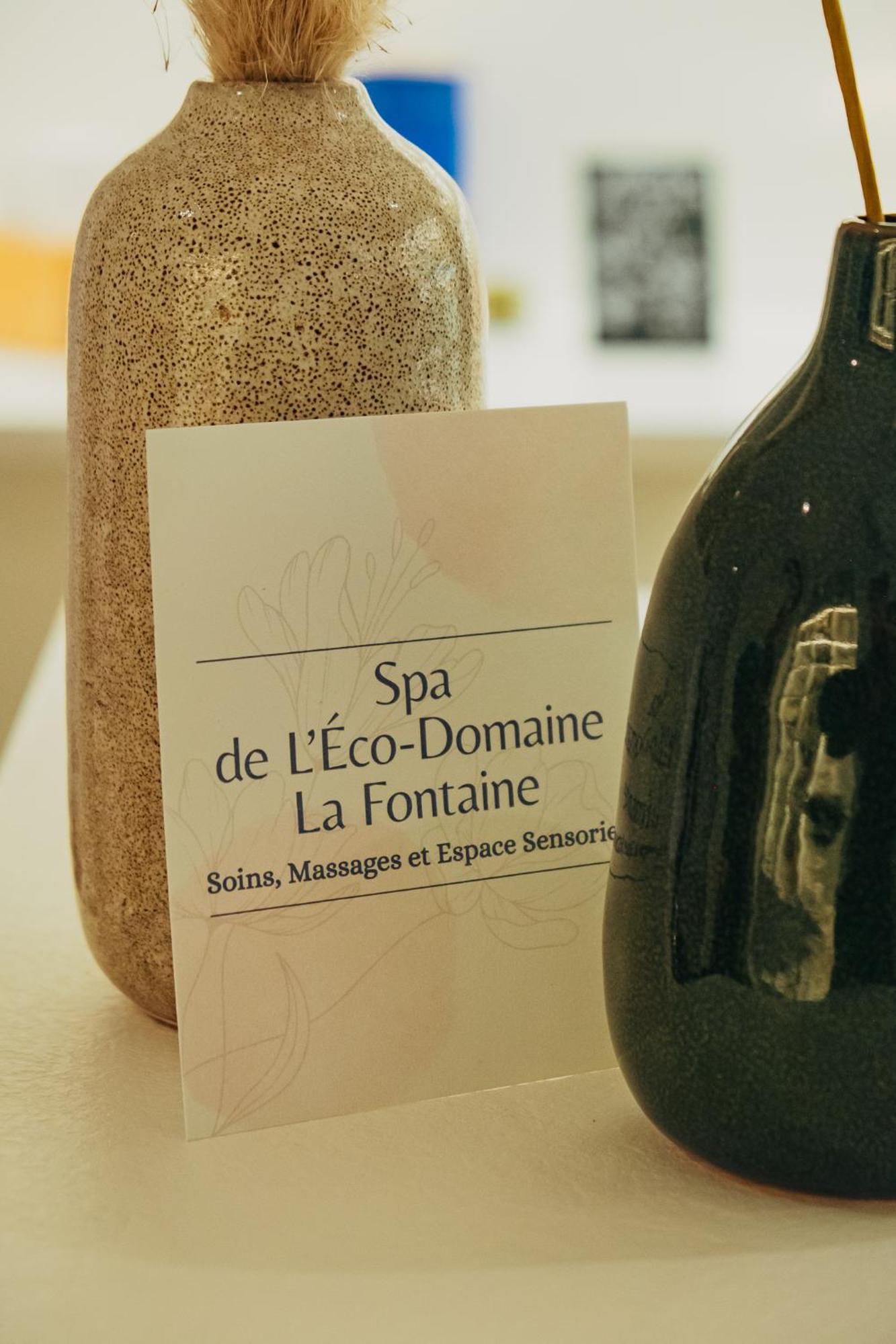 Eco-Domaine La Fontaine - Hotel-Spa Порник Экстерьер фото